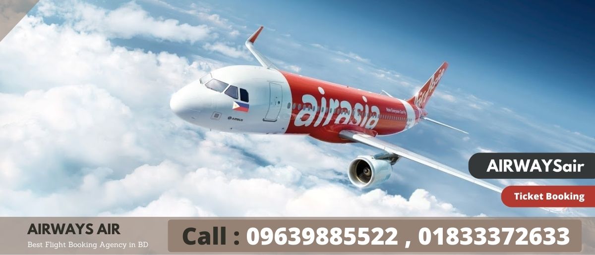 Air Asia Dhaka Office | Call: 01833372633 For Quick Ticket Booking