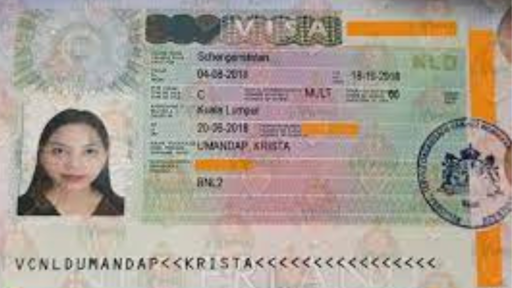 tourist visa to netherlands from us