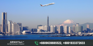 Dhaka to Japan Flight